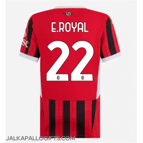 AC Milan Emerson Royal #22 Kotipaita Naiset 2024-25 Lyhythihainen